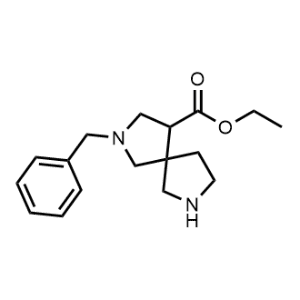 Ethyl 2-benzyl-2,7-diazaspiro[4.4]Nonane-4-carboxylate|CS-0496639