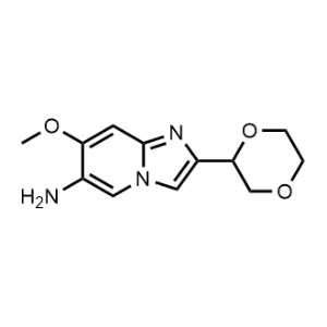 2-(1,4-Dioxan-2-yl)-7-methoxyimidazo[1,2-a]pyridin-6-amine|CS-0496671