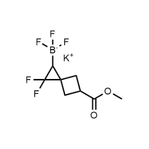 Potassium (2,2-difluoro-5-(methoxycarbonyl)spiro[2.3]Hexan-1-yl)trifluoroborate|CS-0496720