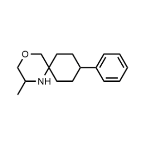 2-Methyl-9-phenyl-4-oxa-1-azaspiro[5.5]Undecane|CS-0496785