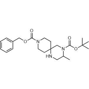9-Benzyl 4-(tert-butyl) 3-methyl-1,4,9-triazaspiro[5.5]Undecane-4,9-dicarboxylate|CS-0496787