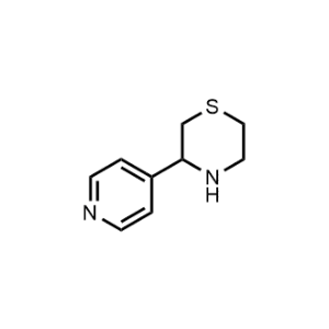 3-(Pyridin-4-yl)thiomorpholine|CS-0496795