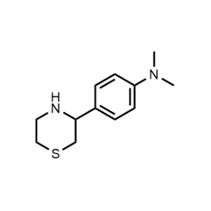 N,N-dimethyl-4-(thiomorpholin-3-yl)aniline|CS-0496803