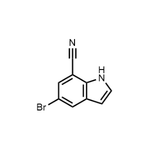 5-Bromo-1H-indole-7-carbonitrile|CS-0496911