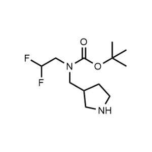 Tert-butyl (2,2-difluoroethyl)(pyrrolidin-3-ylmethyl)carbamate|CS-0496980
