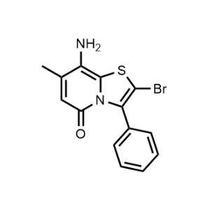 8-Amino-2-bromo-7-methyl-3-phenyl-5H-thiazolo[3,2-a]pyridin-5-one|CS-0497071