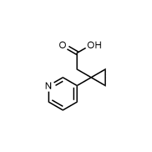 2-(1-(Pyridin-3-yl)cyclopropyl)acetic acid|CS-0497176