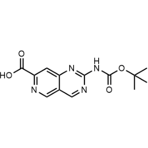 2-((Tert-butoxycarbonyl)amino)pyrido[4,3-d]pyrimidine-7-carboxylic acid|CS-0497226