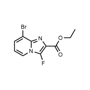 Ethyl 8-bromo-3-fluoroimidazo[1,2-a]pyridine-2-carboxylate|CS-0497300