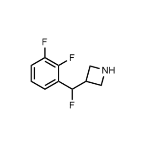 3-((2,3-Difluorophenyl)fluoromethyl)azetidine|CS-0497422