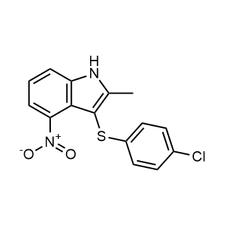 3-((4-Chlorophenyl)thio)-2-methyl-4-nitro-1H-indole|CS-0497451