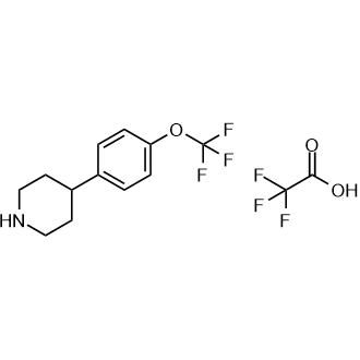 4-(4-(Trifluoromethoxy)phenyl)piperidine 2,2,2-trifluoroacetate|CS-0497479