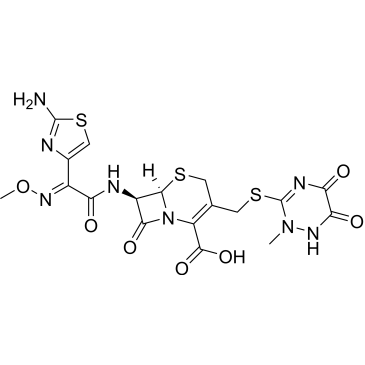 (6R,7R)-7-((E)-2-(2-Aminothiazol-4-yl)-2-(methoxyimino)acetamido)-3-(((2-methyl-5,6-dioxo-1,2,5,6-tetrahydro-1,2,4-triazin-3-yl)thio)methyl)-8-oxo-5-thia-1-azabicyclo[4.2.0]oct-2-ene-2-carboxylic acid Ceftriaxone Impurity|CS-0497558