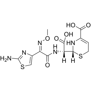 (R)-2-((R)-((Z)-2-(2-Aminothiazol-4-yl)-2-(methoxyimino)acetamido)(carboxy)methyl)-3,6-dihydro-2H-1,3-thiazine-4-carboxylic acid Ceftizoxime Impurity|CS-0498050