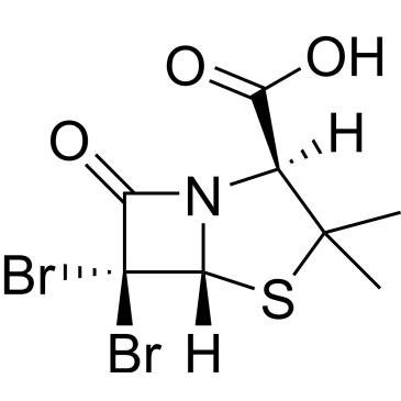(2S,5R)-6,6-Dibromo-3,3-dimethyl-7-oxo-4-thia-1-azabicyclo[3.2.0]heptane-2-carboxylic acid Mezlocillin Impurity|CS-0498080