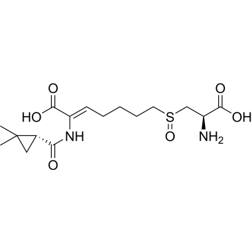 (Z)-7-(((R)-2-Amino-2-carboxyethyl)sulfinyl)-2-((R)-2,2-dimethylcyclopropanecarboxamido)hept-2-enoic acid Cilastatin Impurity|CS-0498087