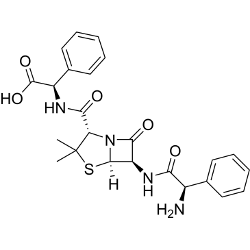 (R)-2-((2S,5R,6R)-6-((R)-2-Amino-2-phenylacetamido)-3,3-dimethyl-7-oxo-4-thia-1-azabicyclo[3.2.0]heptane-2-carboxamido)-2-phenylacetic acid Azlocillin Impurity|CS-0498135