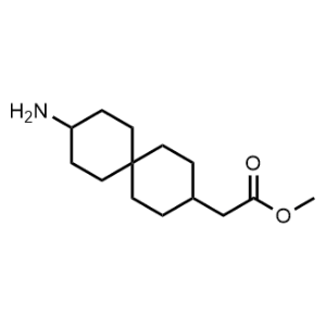 Methyl 2-(9-aminospiro[5.5]undecan-3-yl)acetate|CS-0498206