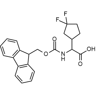 2-((((9H-Fluoren-9-yl)methoxy)carbonyl)amino)-2-(3,3-difluorocyclopentyl)acetic acid|CS-0498215