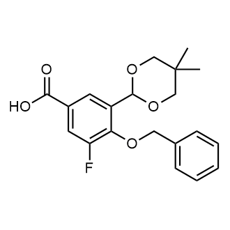 4-(Benzyloxy)-3-(5,5-dimethyl-1,3-dioxan-2-yl)-5-fluorobenzoic acid|CS-0498244