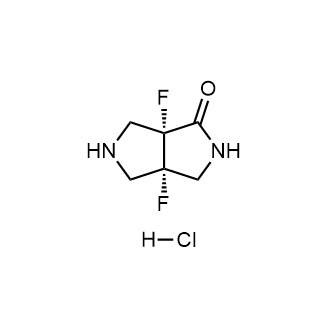 rel-(3aS,6aR)-3a,6a-difluorohexahydropyrrolo[3,4-c]pyrrol-1(2H)-one hydrochloride|CS-0498273