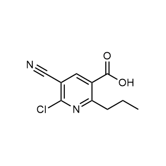 6-Chloro-5-cyano-2-propylnicotinic acid|CS-0498541