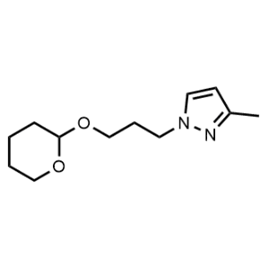 3-Methyl-1-(3-((tetrahydro-2H-pyran-2-yl)oxy)propyl)-1H-pyrazole|CS-0498582