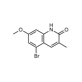 5-Bromo-7-methoxy-3-methylquinolin-2(1H)-one|CS-0498672