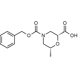 (2R,6R)-4-((Benzyloxy)carbonyl)-6-methylmorpholine-2-carboxylic acid|CS-0498738