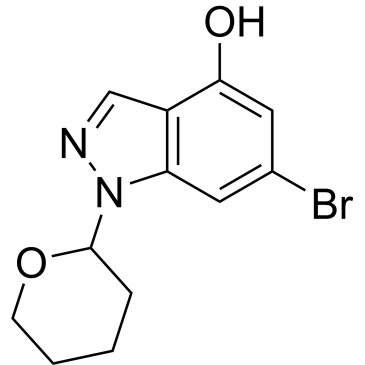 6-Bromo-1-(tetrahydro-2H-pyran-2-yl)-1H-indazol-4-ol|CS-0498815