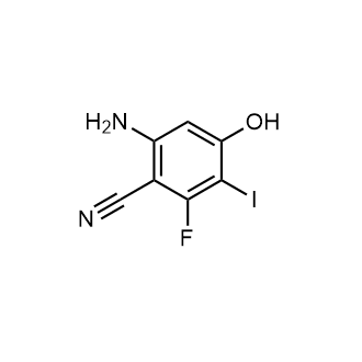 6-Amino-2-fluoro-4-hydroxy-3-iodobenzonitrile|CS-0498830