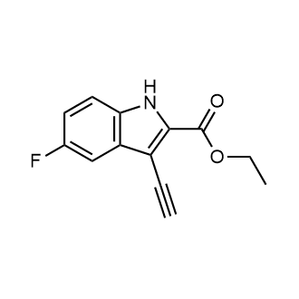 Ethyl 3-ethynyl-5-fluoro-1H-indole-2-carboxylate|CS-0498841
