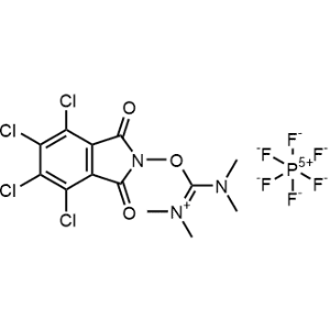 1,1,3,3-Tetramethyl-2-(4,5,6,7-tetrachloro-1,3-dioxoisoindolin-2-yl)isouronium hexafluorophosphate(V)|CS-0498877