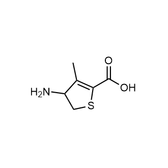4-Amino-3-methyl-4,5-dihydrothiophene-2-carboxylic acid|CS-0498997