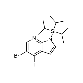 5-Bromo-4-iodo-1-(triisopropylsilyl)-1H-pyrrolo[2,3-b]pyridine|CS-0499011