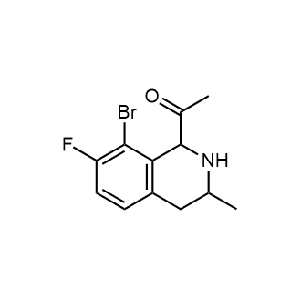 1-(8-Bromo-7-fluoro-3-methyl-1,2,3,4-tetrahydroisoquinolin-1-yl)ethanone|CS-0499050