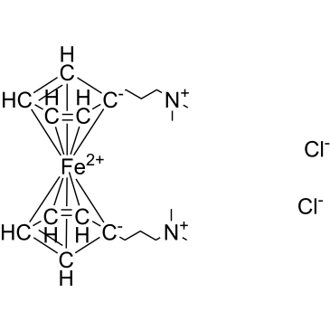 1,1'-Bis[3-(trimethylammonio)propyl]ferrocene dichloride|CS-0499126