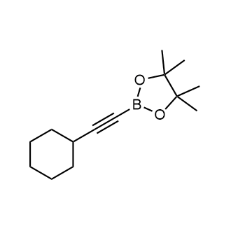 2-(Cyclohexylethynyl)-4,4,5,5-tetramethyl-1,3,2-dioxaborolane|CS-0499149