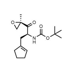 tert-Butyl ((S)-3-(cyclopent-1-en-1-yl)-1-((R)-2-methyloxiran-2-yl)-1-oxopropan-2-yl)carbamate|CS-0499182