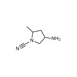 4-Amino-2-methylpyrrolidine-1-carbonitrile|CS-0499189