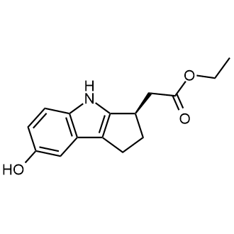 Ethyl (R)-2-(7-hydroxy-1,2,3,4-tetrahydrocyclopenta[b]indol-3-yl)acetate|CS-0499319