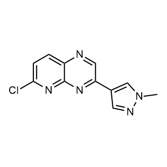 6-Chloro-3-(1-methyl-1H-pyrazol-4-yl)pyrido[2,3-b]pyrazine|CS-0499325