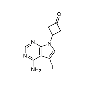 3-(4-Amino-5-iodo-7H-pyrrolo[2,3-d]pyrimidin-7-yl)cyclobutan-1-one|CS-0499394