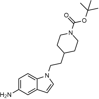 Tert-butyl 4-(2-(5-amino-1H-indol-1-yl)ethyl)piperidine-1-carboxylate|CS-0499698