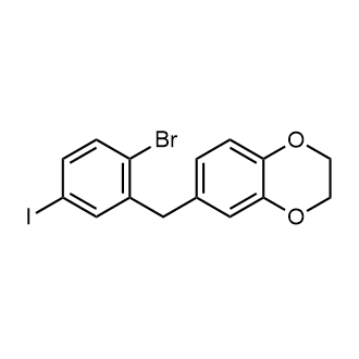 6-(2-Bromo-5-iodobenzyl)-2,3-dihydrobenzo[b][1,4]dioxine|CS-0499730