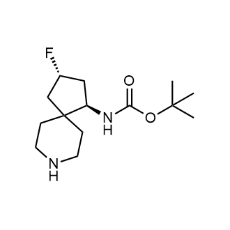 Tert-butyl ((1R,3S)-3-fluoro-8-azaspiro[4.5]Decan-1-yl)carbamate|CS-0499835