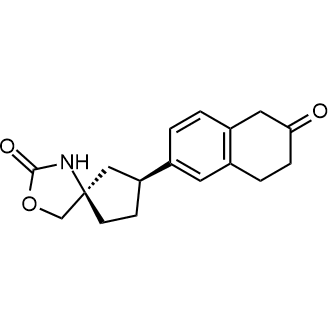 (5R,7S)-7-(6-oxo-5,6,7,8-tetrahydronaphthalen-2-yl)-3-oxa-1-azaspiro[4.4]Nonan-2-one|CS-0499859