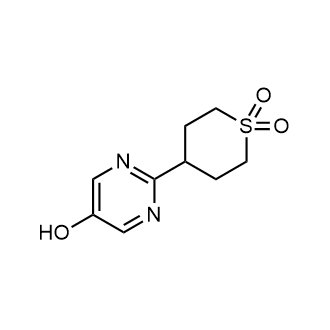 4-(5-Hydroxypyrimidin-2-yl)tetrahydro-2H-thiopyran 1,1-dioxide|CS-0499935