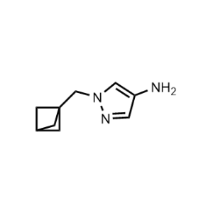 1-(Bicyclo[1.1.1]Pentan-1-ylmethyl)-1H-pyrazol-4-amine|CS-0500112