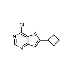 4-Chloro-6-cyclobutylthieno[3,2-d]pyrimidine|CS-0500176